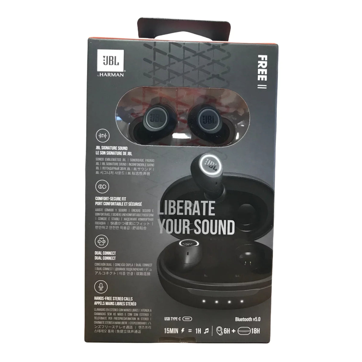 Top-quality JBL Free II True Wireless Headphones