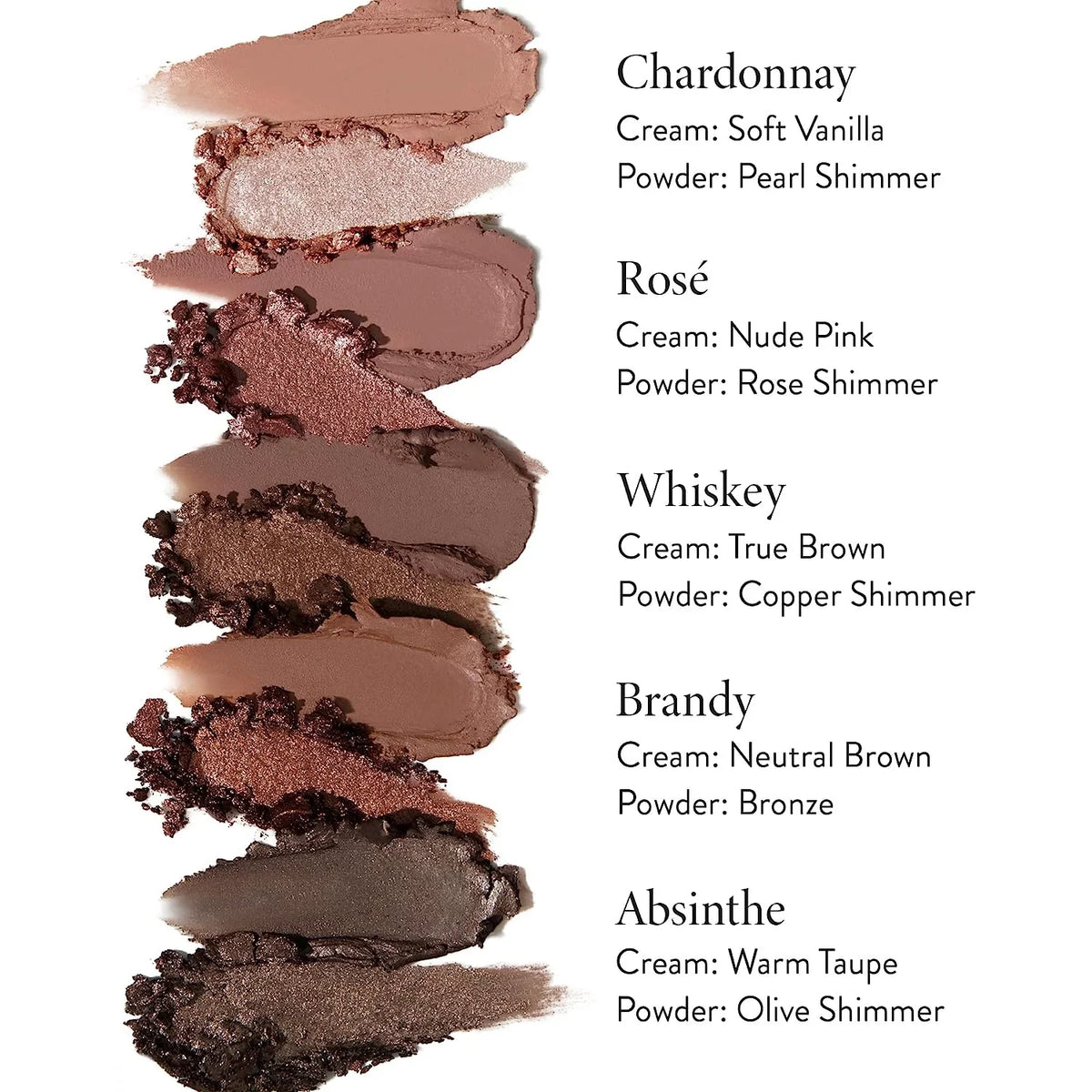LAURA GELLER NEW YORK Make It A Double Dual-Ended Eyeshadow - RosÃ© - Cream Eyeshadow Stick + Matching Powder Eyeshadow - Crease-Proof and Smudge-Proof