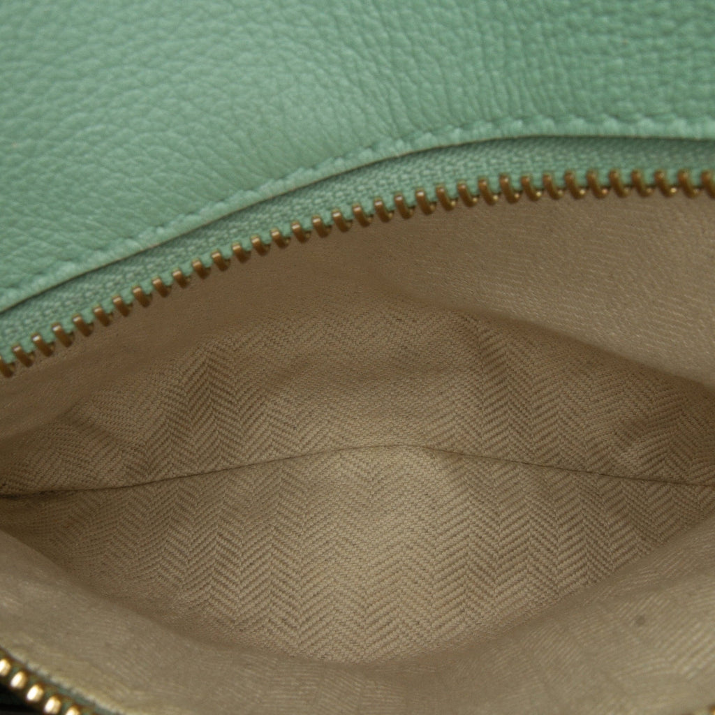 Pre-Owned Authenticated LOEWE Medium Puzzle Satchel Calf Leather Green Unisex (Good) - Perfect for your project