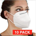 Top-quality Gopremium Unisex Non Woven Thin Section Summer Breathable Disposable Sunscreen Mask for Adult, Black - Pack of 10
