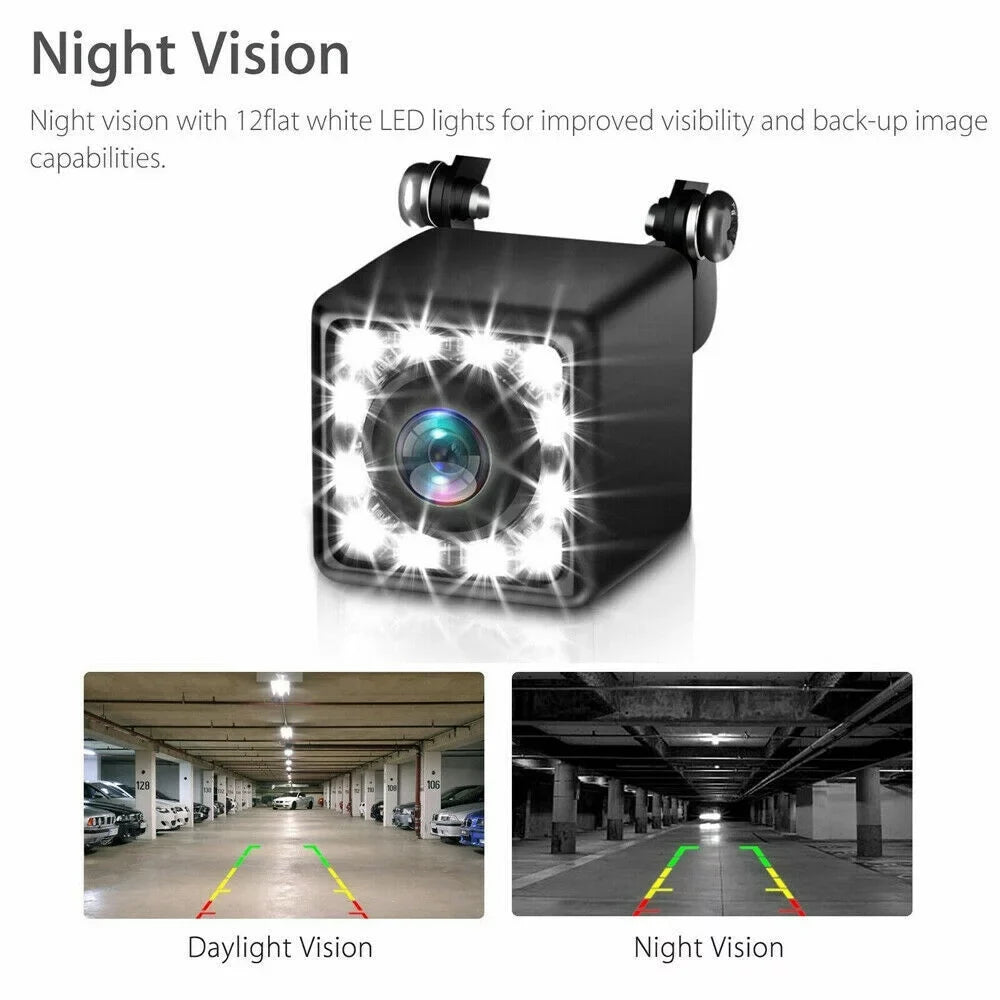 Top-quality 5in Foldable LCD Display Monitor Car Rear View Backup LED Night Camera