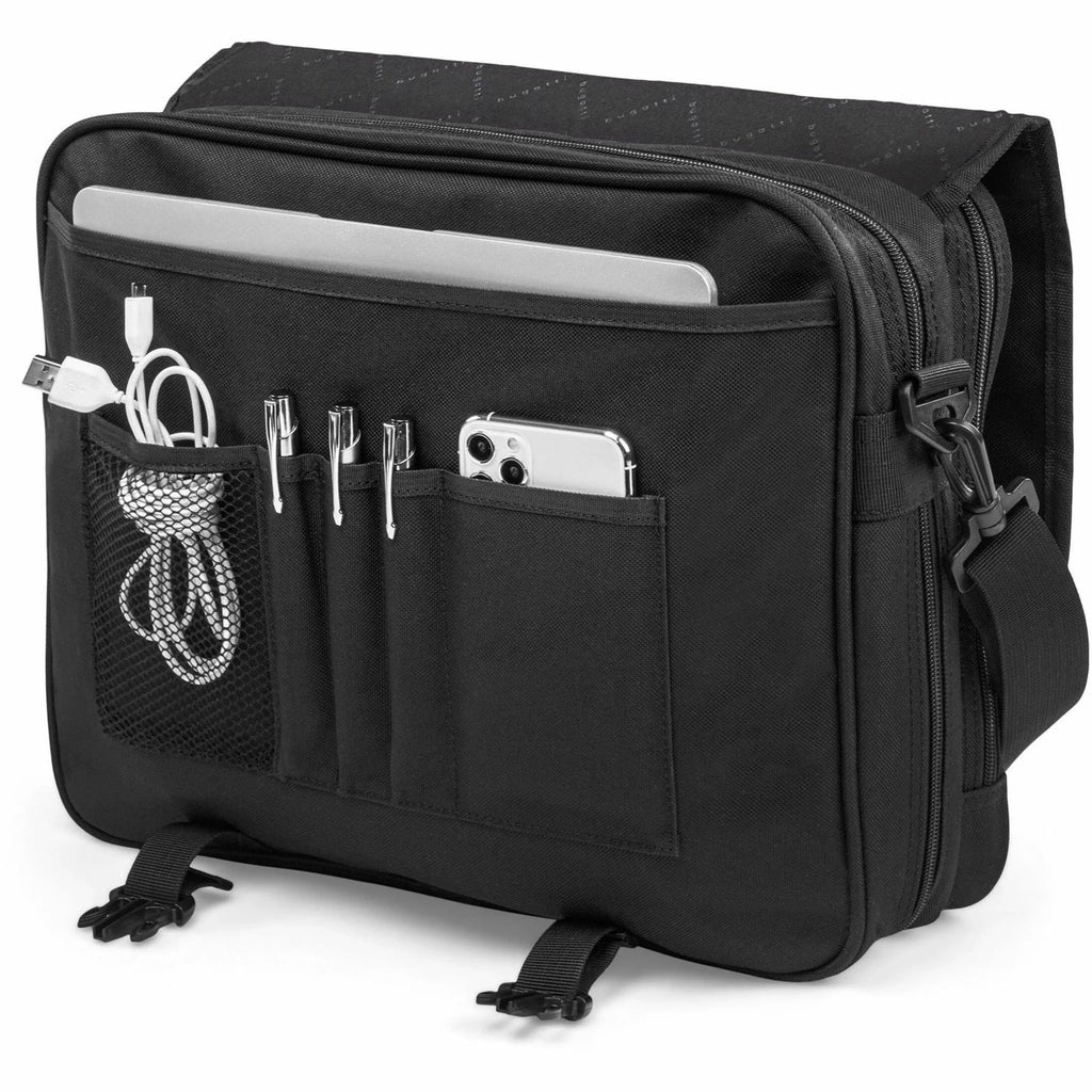 bugatti THE ASSOCIATE Carrying Case (Briefcase) for 15.6" Notebook, Black