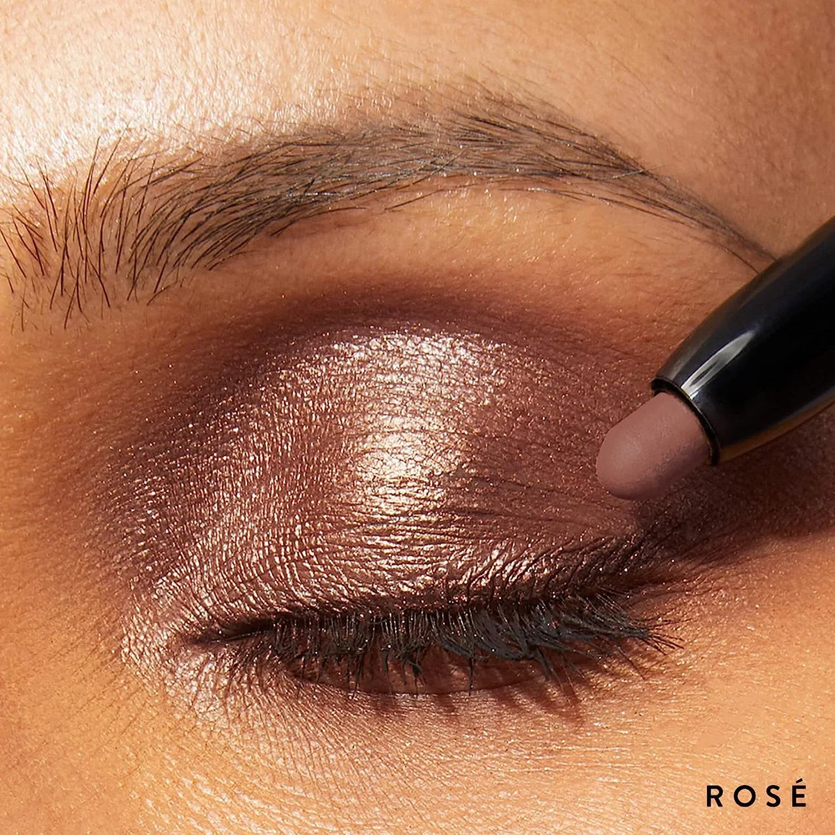 LAURA GELLER NEW YORK Make It A Double Dual-Ended Eyeshadow - RosÃ© - Cream Eyeshadow Stick + Matching Powder Eyeshadow - Crease-Proof and Smudge-Proof
