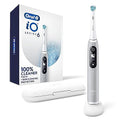 Oral-B iO Series 6 Elektryczna szczoteczka do zębów z widocznym czujnikiem ciśnienia, ochrona dziąseł, 2-minutowy timer, 5 ustawień czyszczenia, 1 główka szczoteczki do zębów:(Grayopal/1 count (Pack of 1))