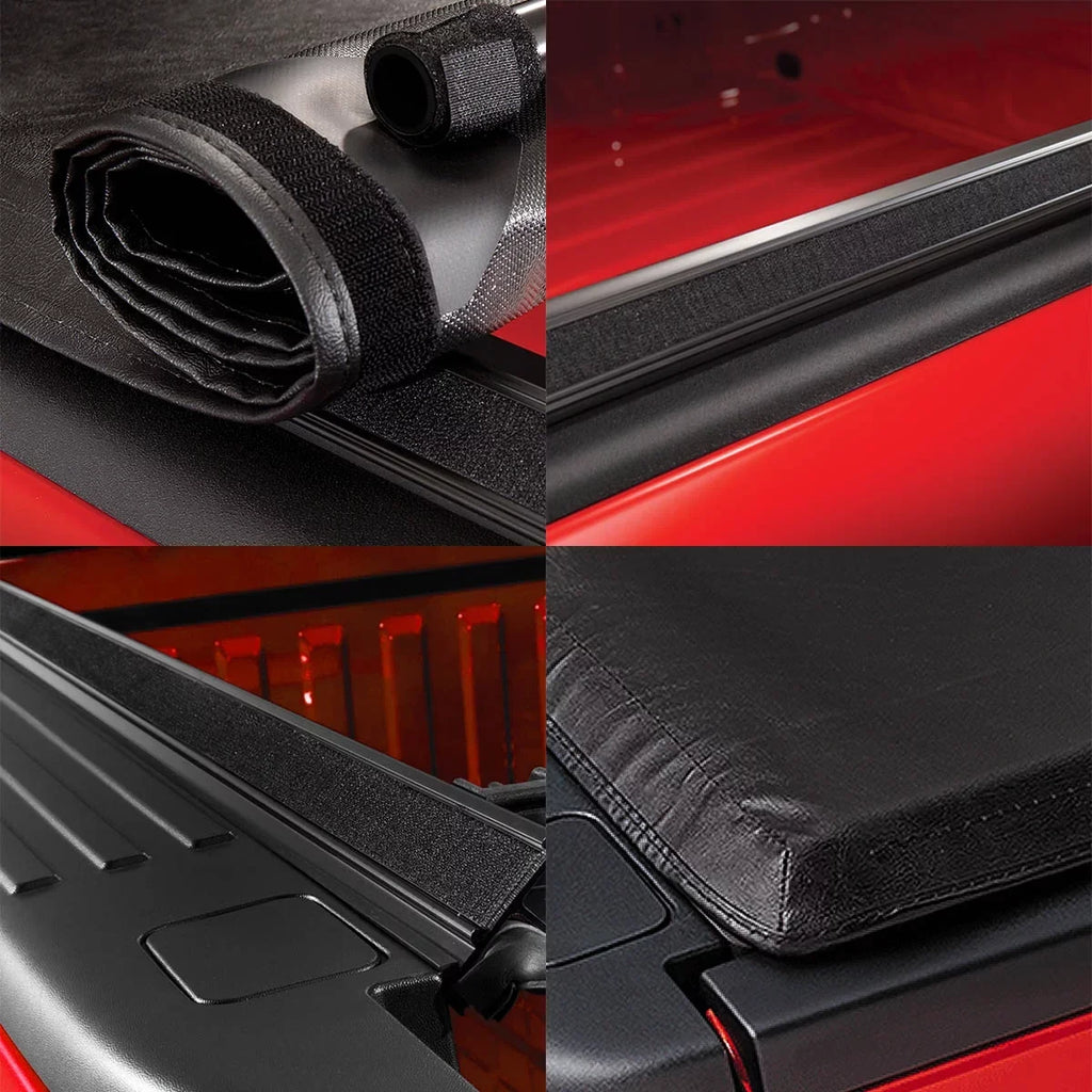 Top-quality Auto Drive Soft Roll up Truck Bed Tonneau Cover Fits 15-19 Chevy Colorado / GMC Canyon 5Ft Bed