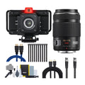 Top-quality Blackmagic Design Studio Camera 4K Pro with 45-175mm Lens Bundle