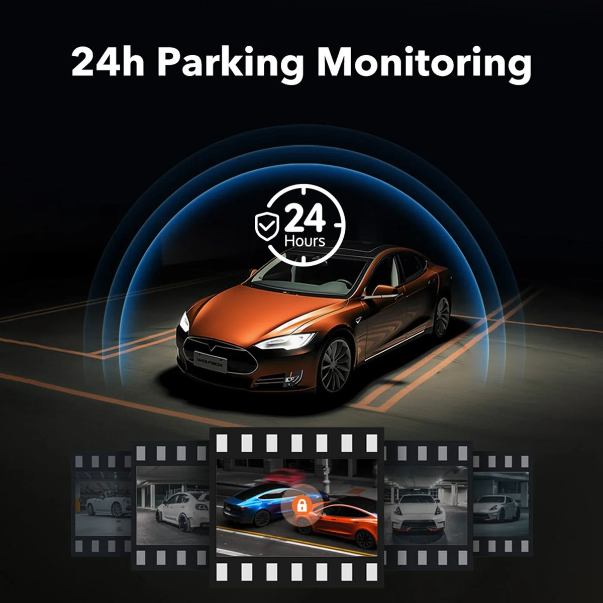 12" 4K Mirror Dash Cam, 2160P WiFi Rear View Mirror Dash Cam with 1440P Rear Camera, WiFi Dual Dash Camera for Cars with Parking Assist, G-Sensor, 64GB TF Card & GPS - Perfect for your project