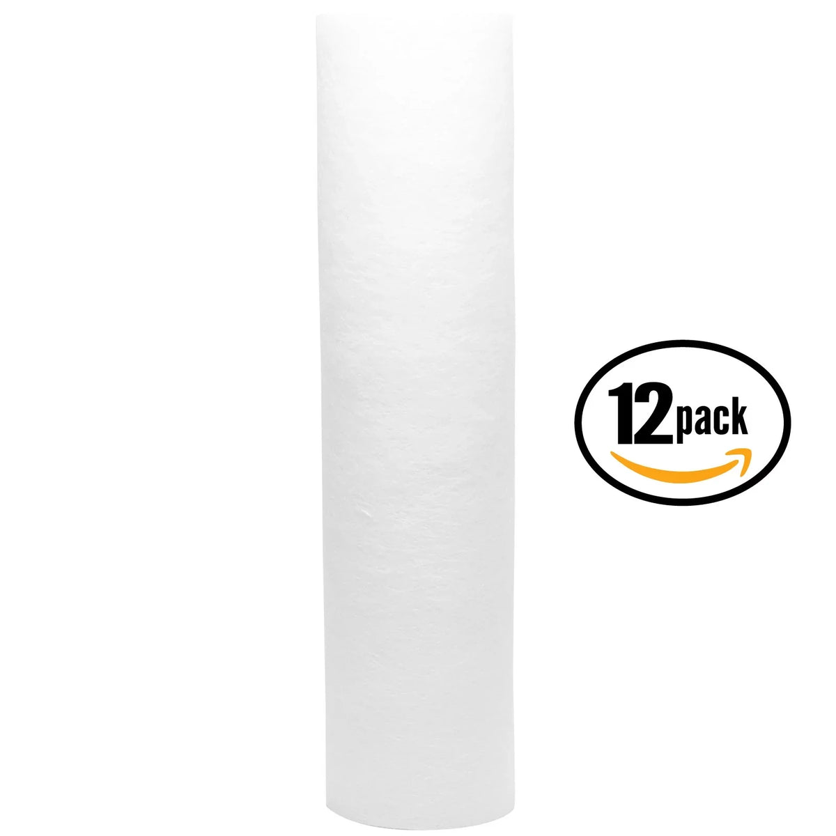 12-Pack Replacement DuPont WFPF13003B Polypropylene Sediment Filter - Universal 10-inch 5-Micron Cartridge for DuPont Whole House Water Filtration System - Denali Pure Brand - Perfect for your project