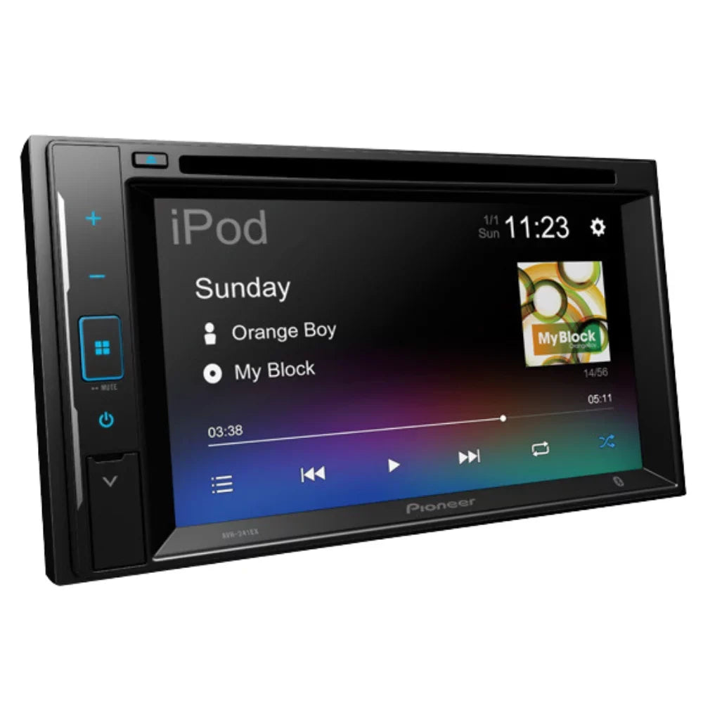 Top-quality KIT4711 Bundle for 2013-2014 Ford F150 Classic Dash W/ Pioneer AVH-241EX Double DIN Car Stereo with Bluetooth/Backup Camera/Install Kit/in-Dash DVD/CD AM/FM 6.2" Touchscreen Digital Media Receiver