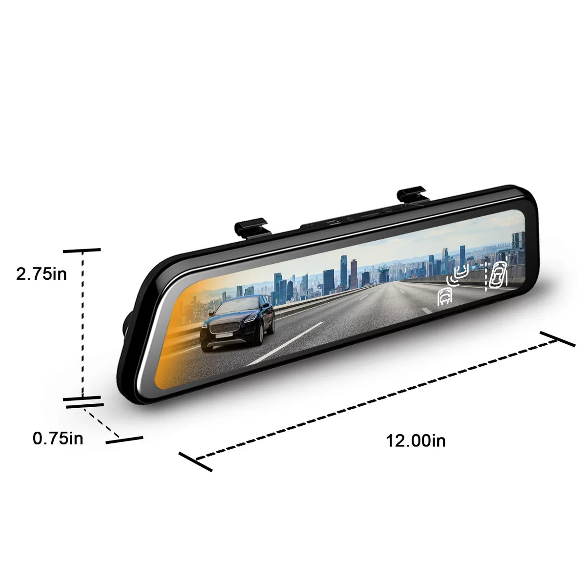 Top-quality Rexing M2 Smart Mirror Dash Cam with BSD ADAS