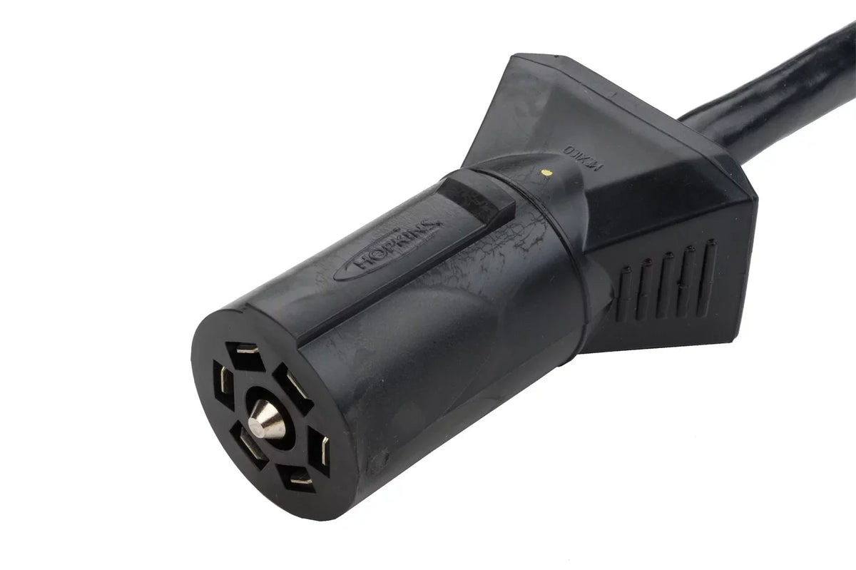 Top-quality Hopkins Towing Solution 20286 LED Test 7 Blade Trailer End Molded Cable
