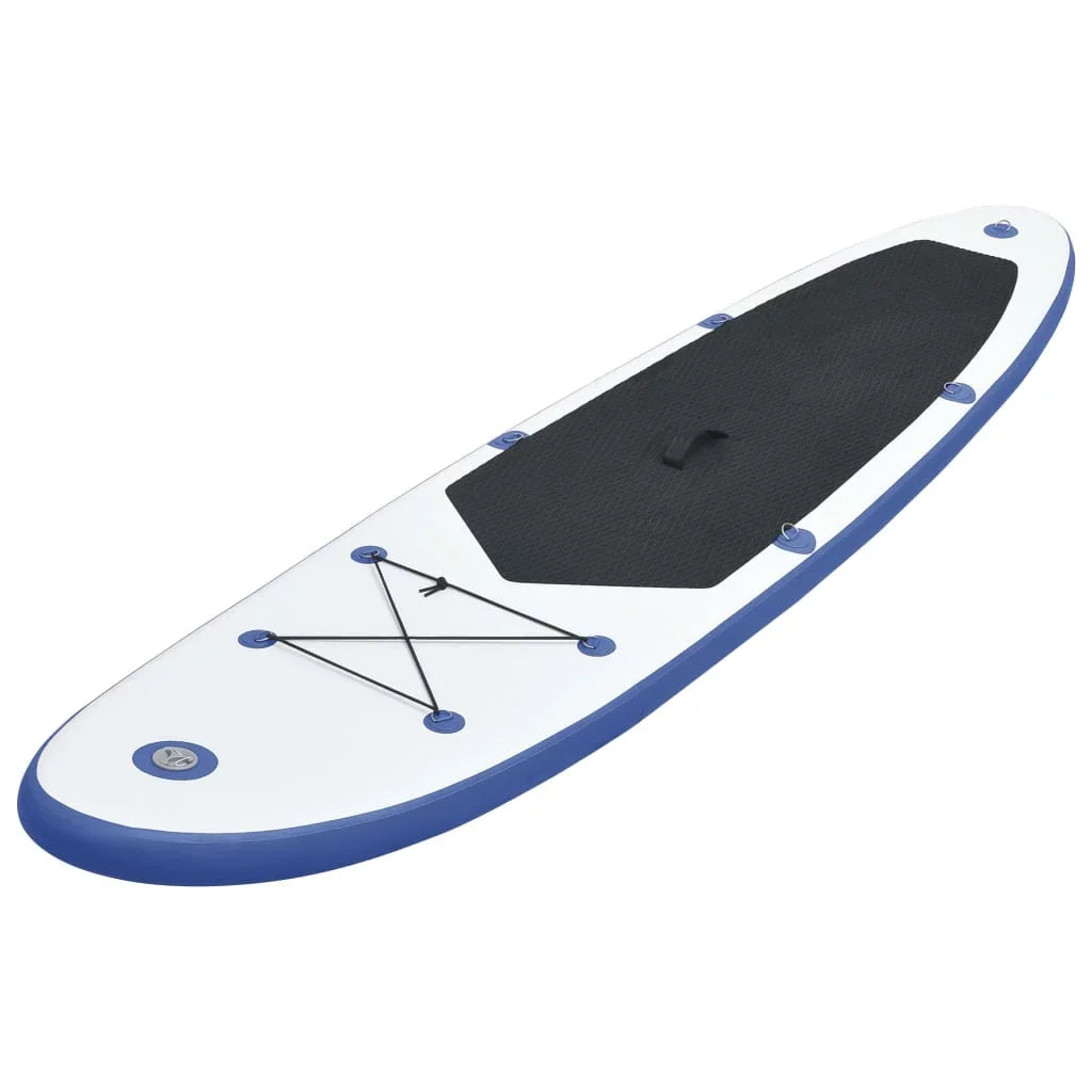 Top-quality Stand Up Paddle Board Set SUP Surfboard Inflatable Blue and White