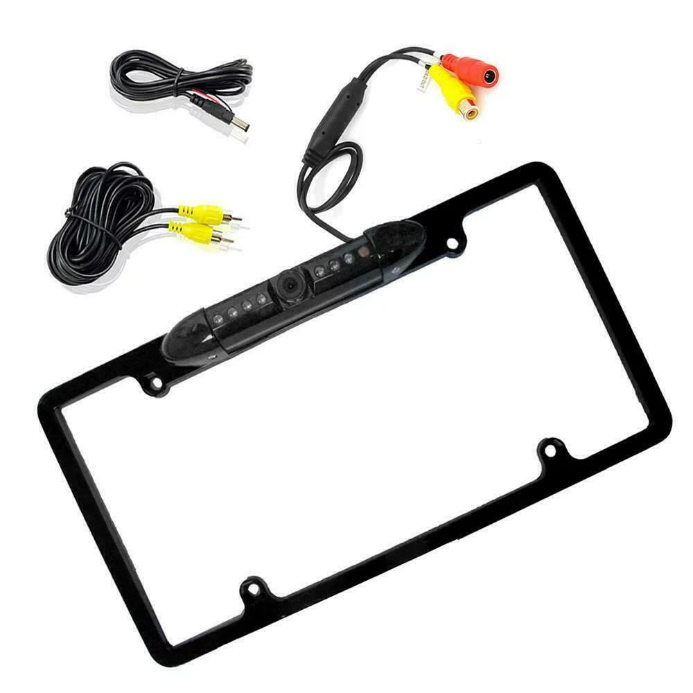 Top-quality Rearview Backup Camera License Plate Frame for Bus Truck, Trailer, Van