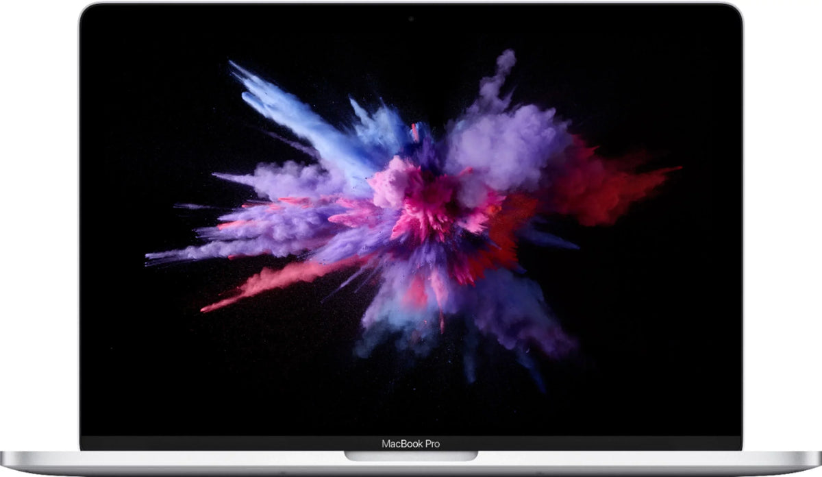 Apple Pro 13-inch (i5 1.4GHz, 128GB SSD) (Mid 2019, MUHQ2LL/A) - Silver Bundle with Black Zipper Sleeve + Laptop Starter Kit + Cleaning Kit (Refurbished)