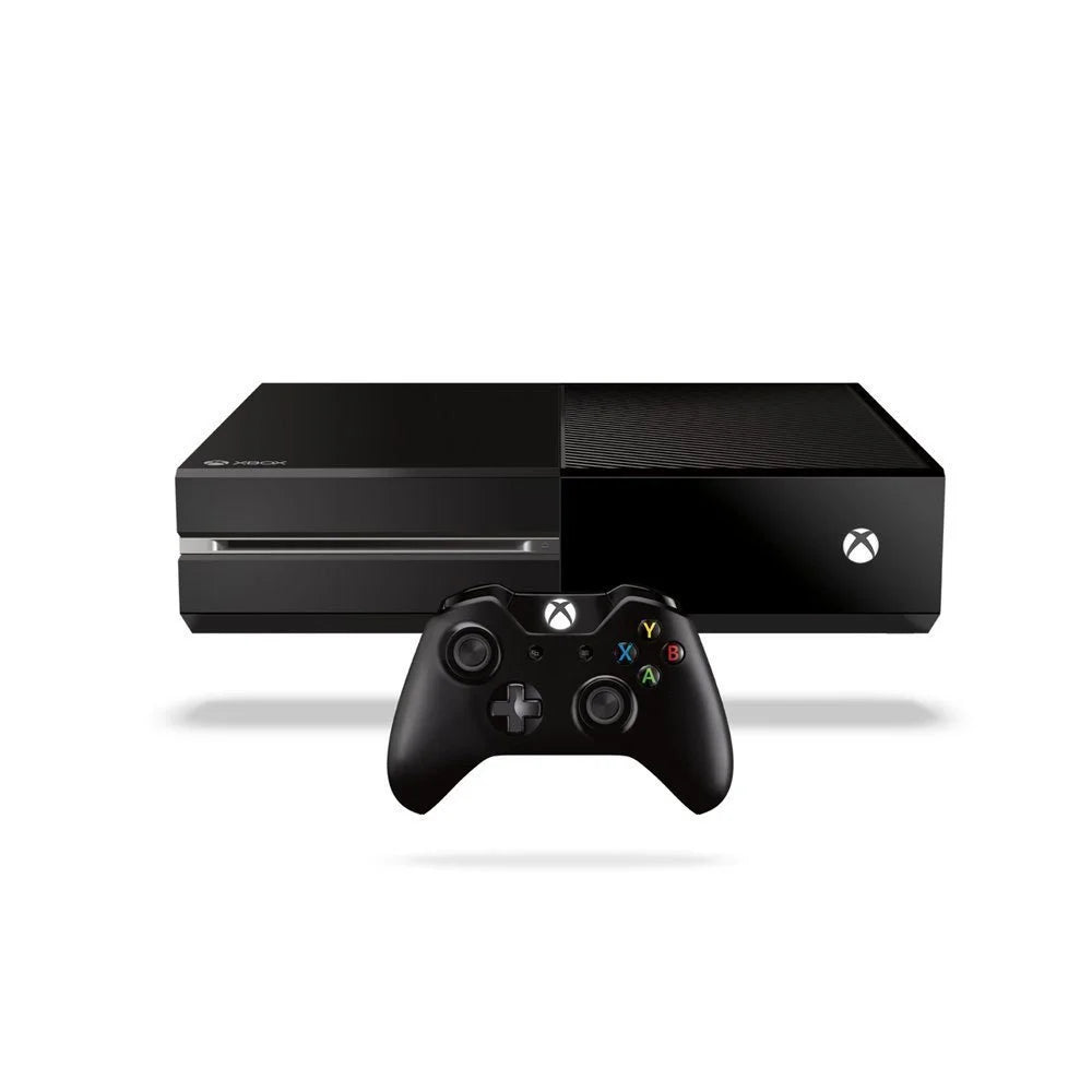 Xbox One Original 500GB Gaming Console Black With Headset BOLT AXTION Bundle Used