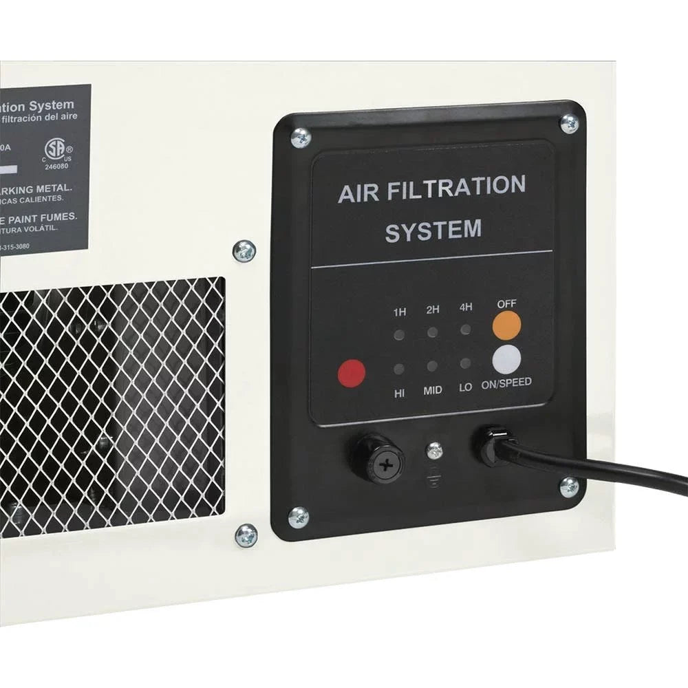 Top-quality Shop Fox W1830 3 Speed Adjustable Timer 120 Volt Lightweight Hanging Air Filter
