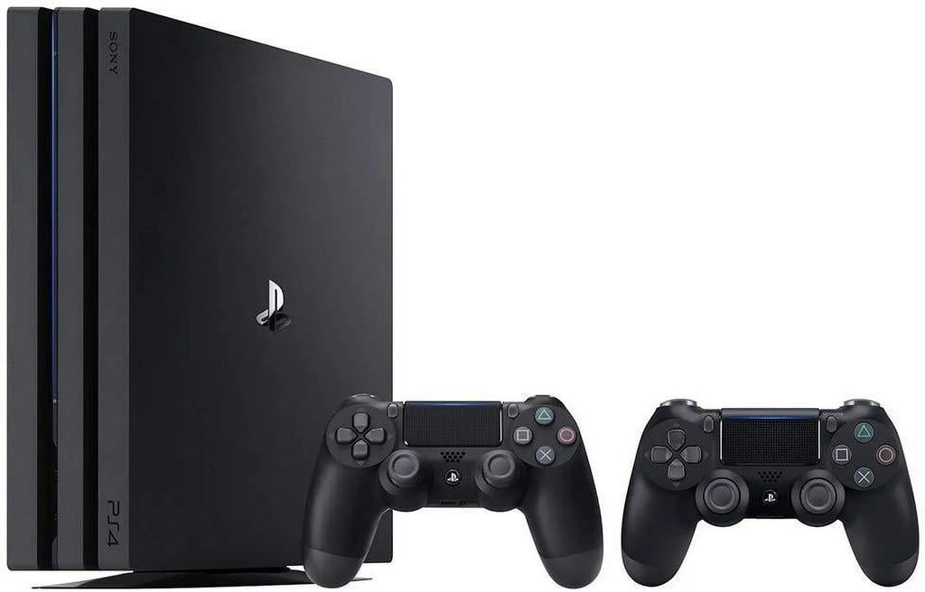 PlayStation 4 Pro Console Bundle (2 Items): PS4 Pro 1TB Console and an Extra PS4 Dualshock 4 Wireless Controller - Jet Black - Perfect for your project