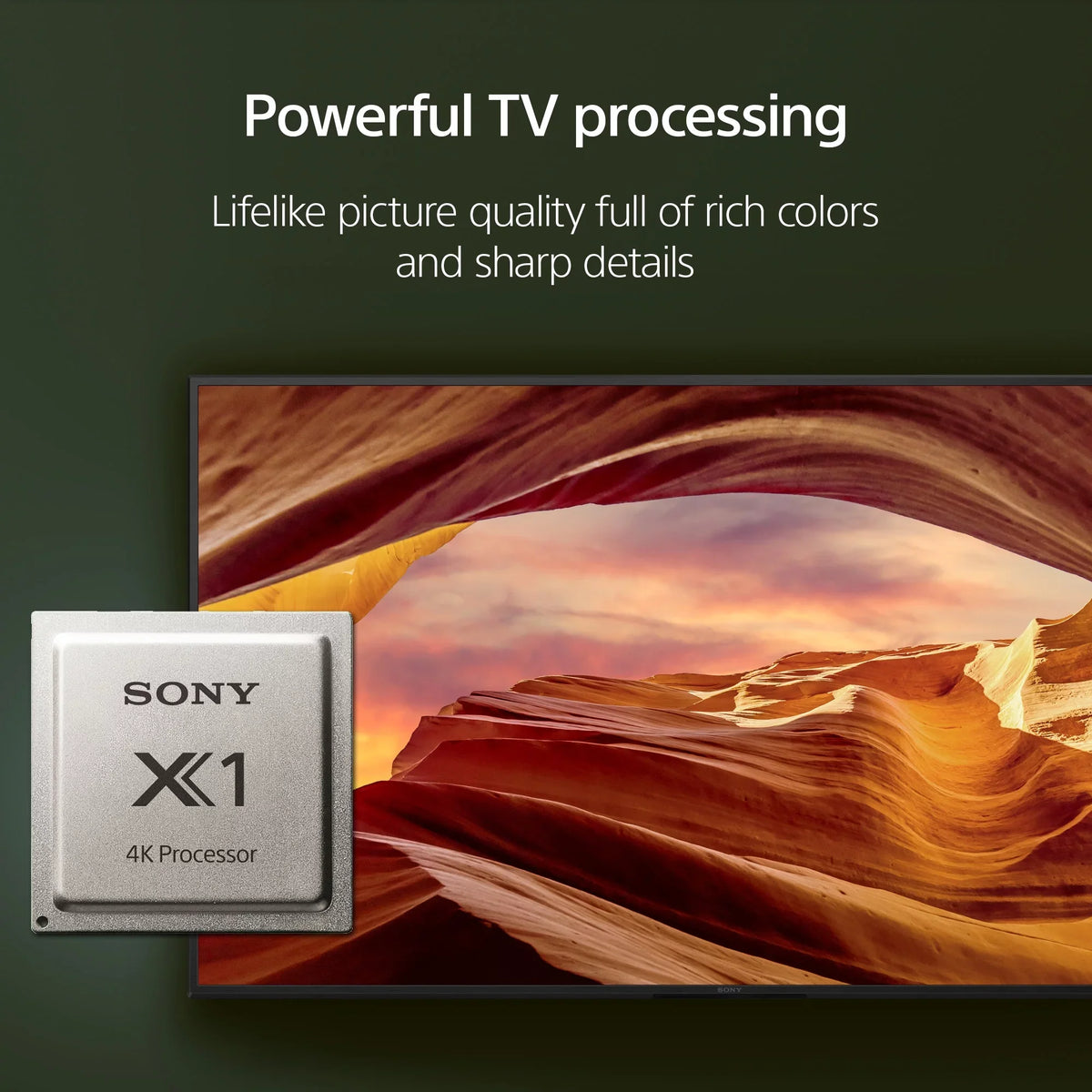 Sony 75â Class X77L 4K Ultra HD LED Smart Google TV KD75X77L - 2023 Model