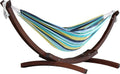 Vivere Hamak, Brązowy/Biały, 254 x 117 x 104 cm(Rafa Cayo)