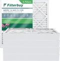 Filterbuy 25x25x4 MERV 13 Pleated HVAC AC Furnace Air Filters (5-Pack) - Perfect for your project