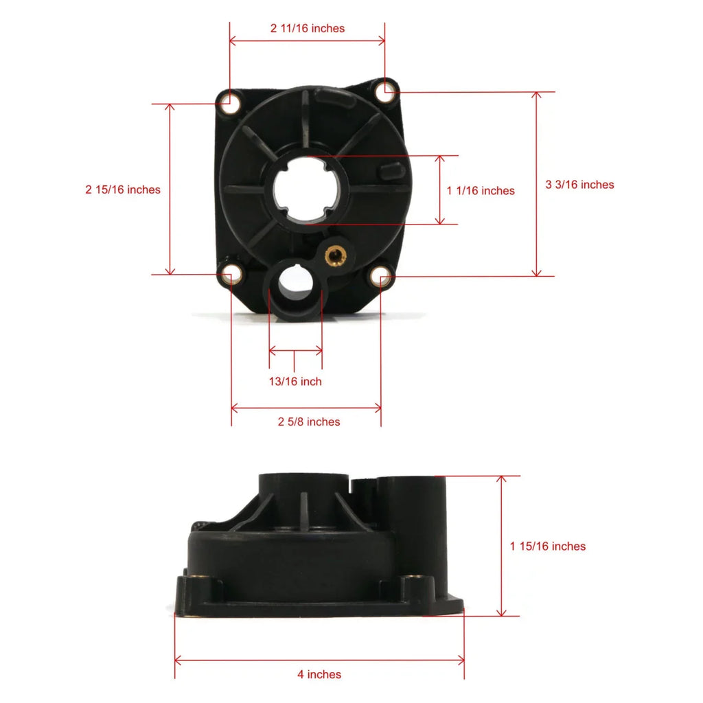 The ROP Shop | Water Pump Impeller, Housing Kit For Johnson, Evinrude 0438591, 438591 Outboard - Perfect for your project