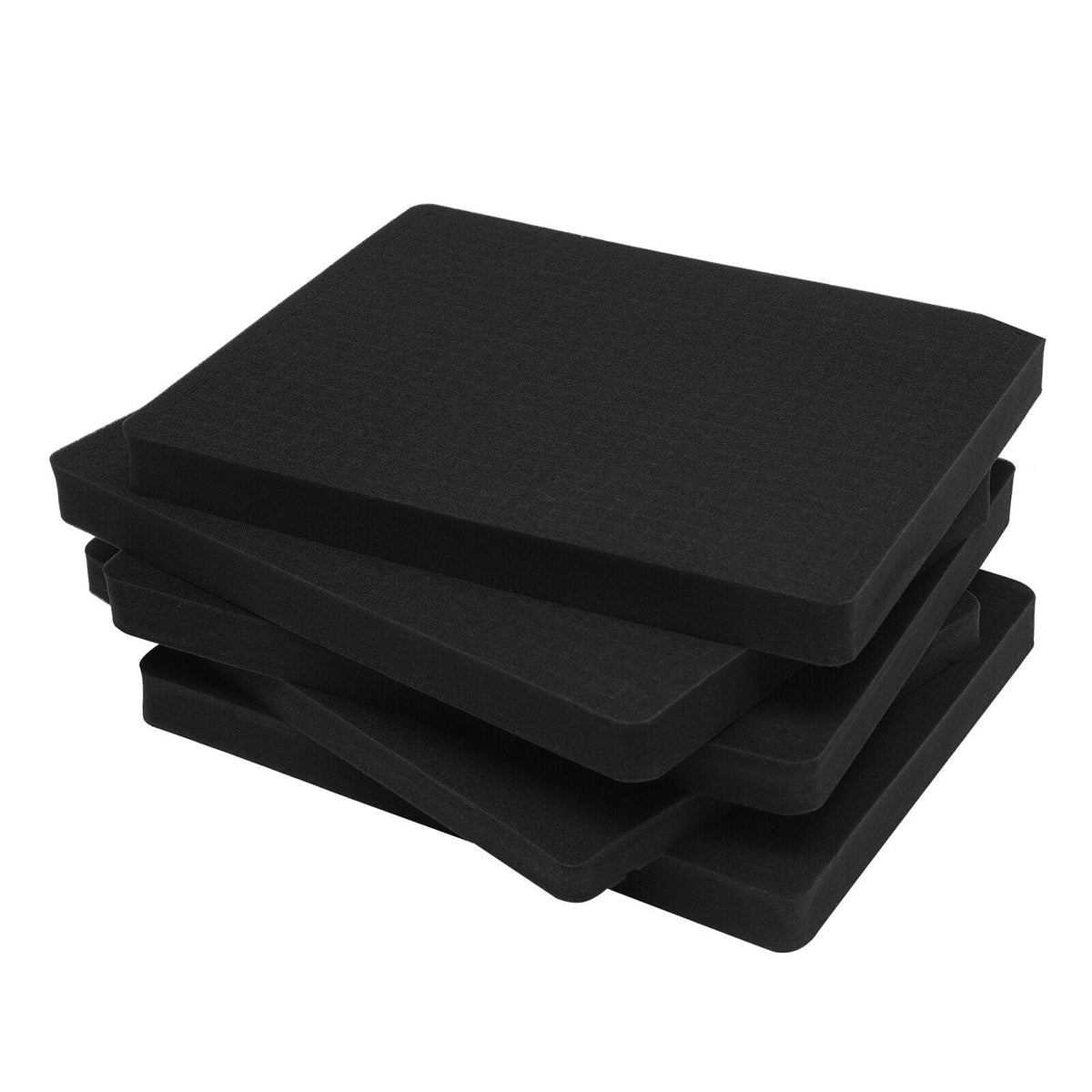 Miumaeov Large Portable Protective Water and Shock Resistant Hard Case Camera Tools Equipment Laptop Hard Case Box with Wheels and Handle with 5 Layers Foam Black 16.7" x 12" x 21.25" - Perfect for your project