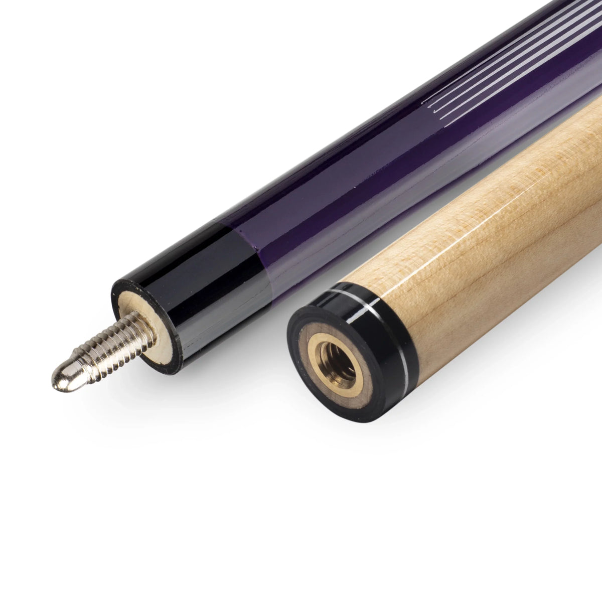 Top-quality Viper Sure Grip Pro 58" Billiard/Pool Cue, 2 Piece, Purple, 19 Ounce