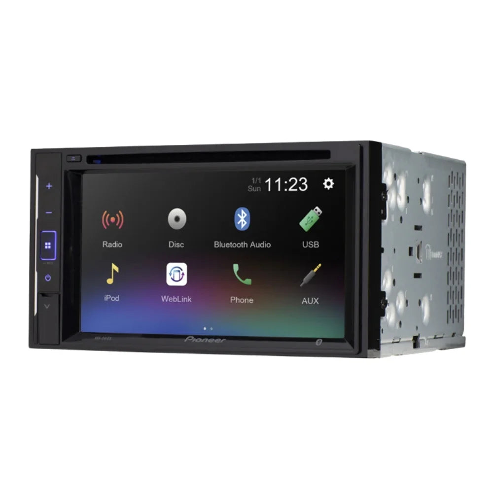 Top-quality KIT4711 Bundle for 2013-2014 Ford F150 Classic Dash W/ Pioneer AVH-241EX Double DIN Car Stereo with Bluetooth/Backup Camera/Install Kit/in-Dash DVD/CD AM/FM 6.2" Touchscreen Digital Media Receiver