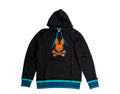 Top-quality Psycho BunnyPsycho Bunny Corby Twill Logo P/O Men's HoodieBlackXXXL