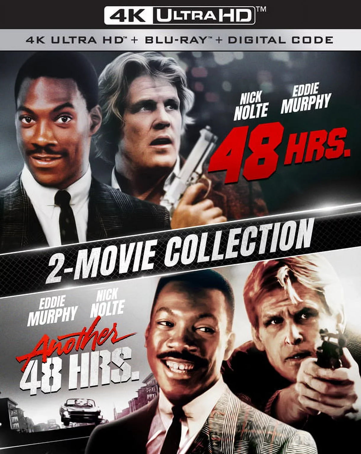 Top-quality 48 Hours/Another 48 Hours Double Feature (4K Ultra HD + Blu-ray +Digital Copy)