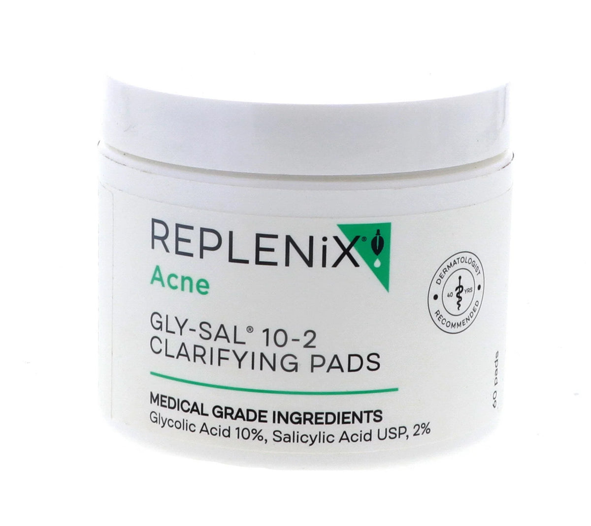 Replenix Gly-Sal 10-2 Clarifying Pads, 60 pads - Perfect for your project