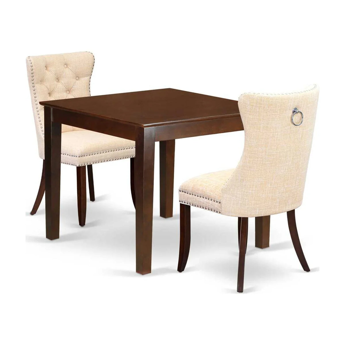 Top-quality East West Furniture 3 Piece Kitchen Table & Chairs Set