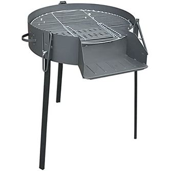 Flores Cortes – Grill okrągły z podstawami 500 mm. Do drewna i węgla drzewnego.(Por omisión)