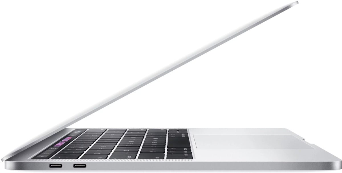 Apple Pro 13-inch (i5 1.4GHz, 128GB SSD) (Mid 2019, MUHQ2LL/A) - Silver Bundle with Black Zipper Sleeve + Laptop Starter Kit + Cleaning Kit (Refurbished)