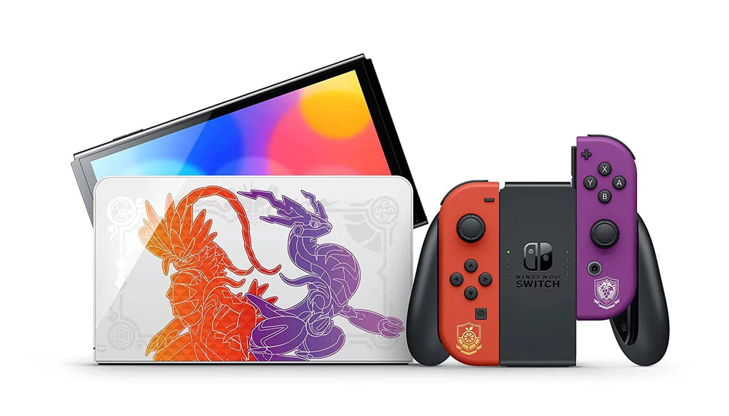 Nintendo Switch â OLED Model: PokÃ©mon Scarlet & Violet Edition - Perfect for your project