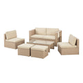 Zestaw ogrodowy Salou Poly Rattan 2026(Crema)