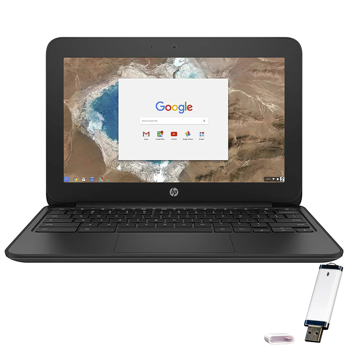 Restored Chromebook 11 G5 11.6" Google Chromebook, 1.60 GHz Celeron, Laptop, 4GB DDR3 RAM, 16GB SSD, Chrome OS (Refurbished) - Perfect for your project