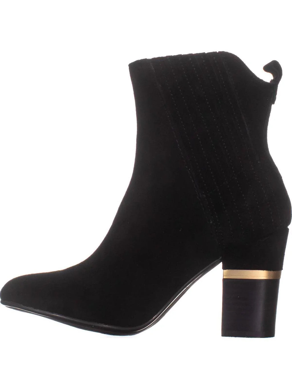 Womens Lucca Lane Jadia Ankle Boots, Black Suede