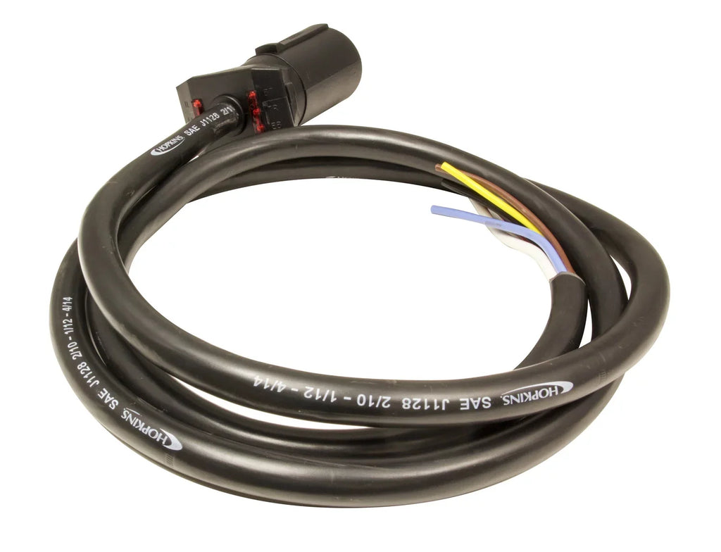 Top-quality Hopkins Towing Solution 20286 LED Test 7 Blade Trailer End Molded Cable