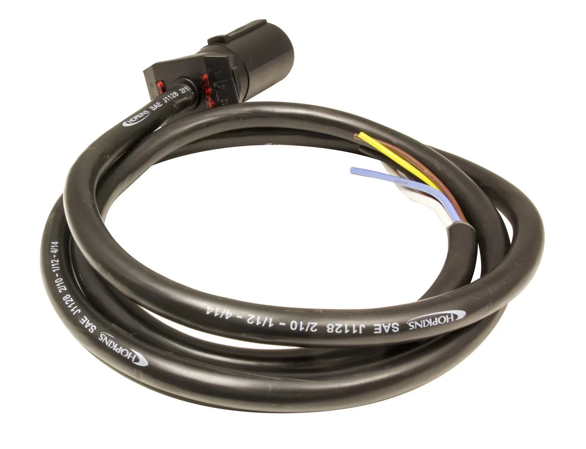 Top-quality Hopkins Towing Solution 20286 LED Test 7 Blade Trailer End Molded Cable