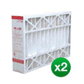 Replacement 16x25x4 Air Filter MERV 11 (2 Pack)