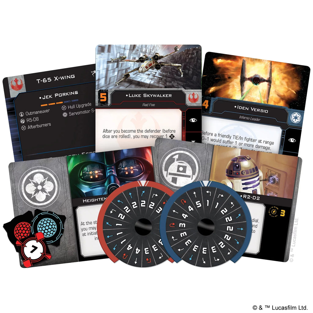 Top-quality Star Wars: X-Wing Miniatures Battle Game Set, 2nd Edition for Ages 14 and up, from Asmodee