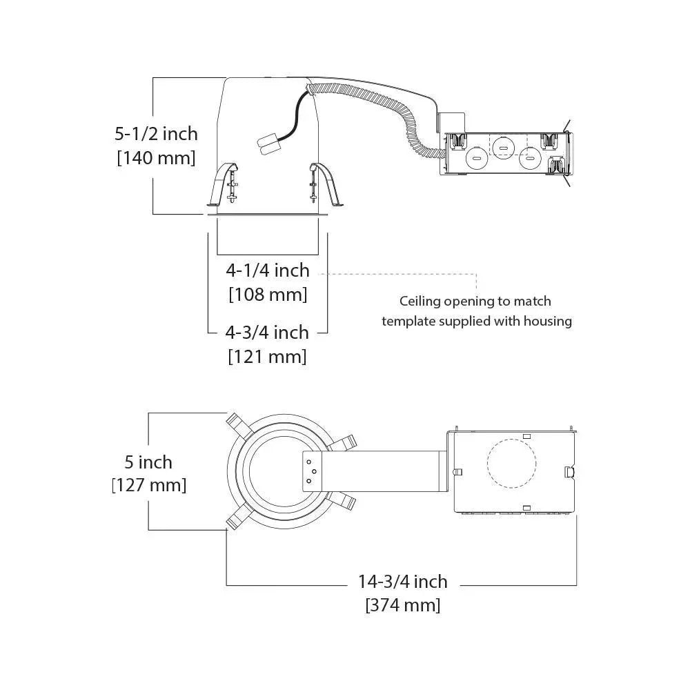 Halo IC Remodel LED Recessed Housing - Perfect for your project