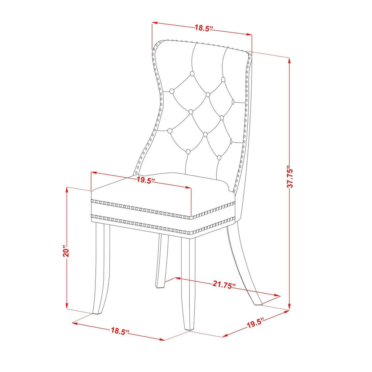Top-quality East West Furniture 3 Piece Kitchen Table & Chairs Set