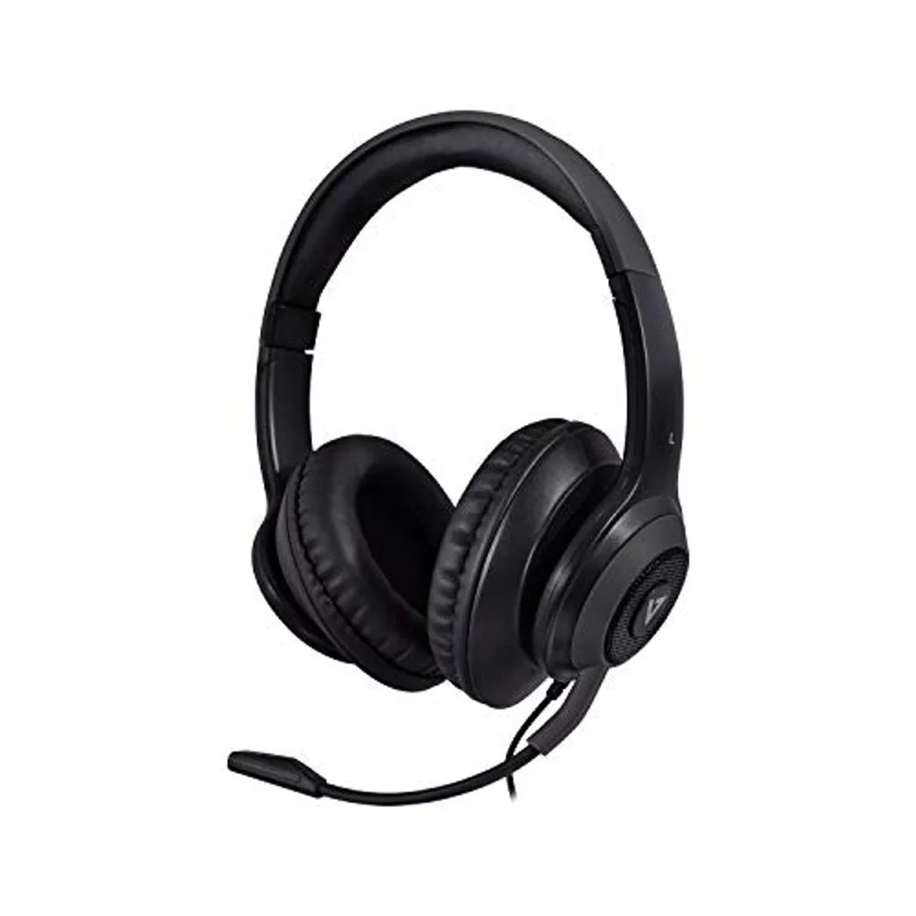 V7 Premium Over-Ear Stereo Headset with Boom Mic (HC701)
