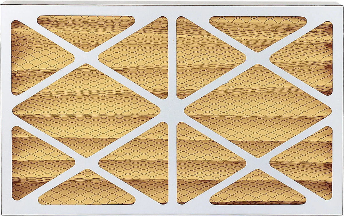 Filterbuy 10x25x4 MERV 11 Pleated HVAC AC Furnace Air Filters (12-Pack) - Perfect for your project