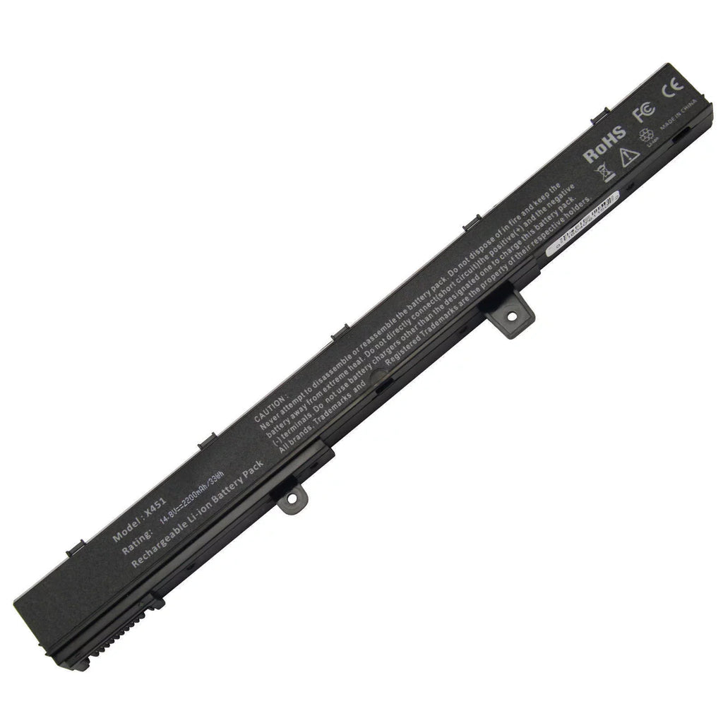 Top-quality Battery For X451 X551 X551M X451C X451CA X551C X551CA A41N1308 A31N1319 PC