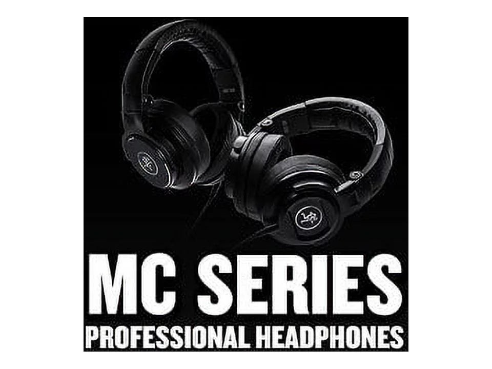 Top-quality Mackie MC-150 Professional Closed-Back High-Performance Studio Headphones