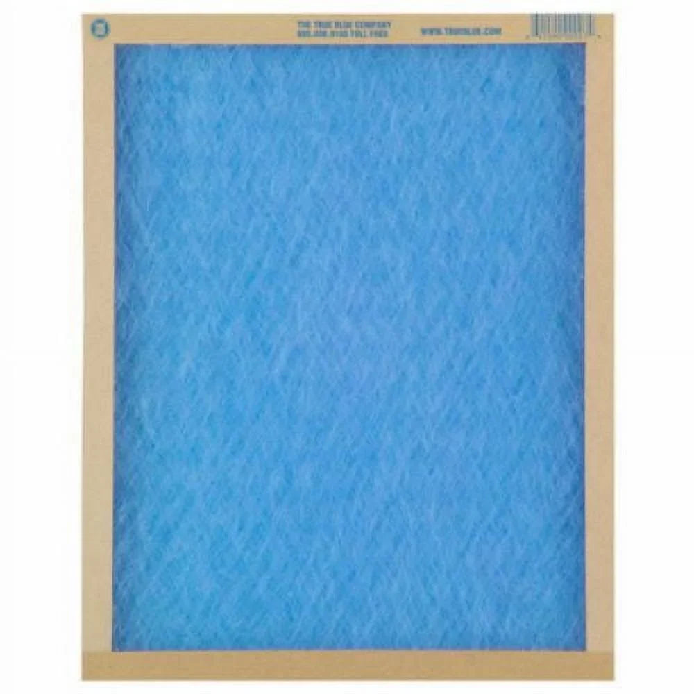 Top-quality True Blue 116241 16" x 24" x 1" Flat Panel Spun Fiberglass Disposable Furnace Air Filter MERV 2 - Quantity of 12