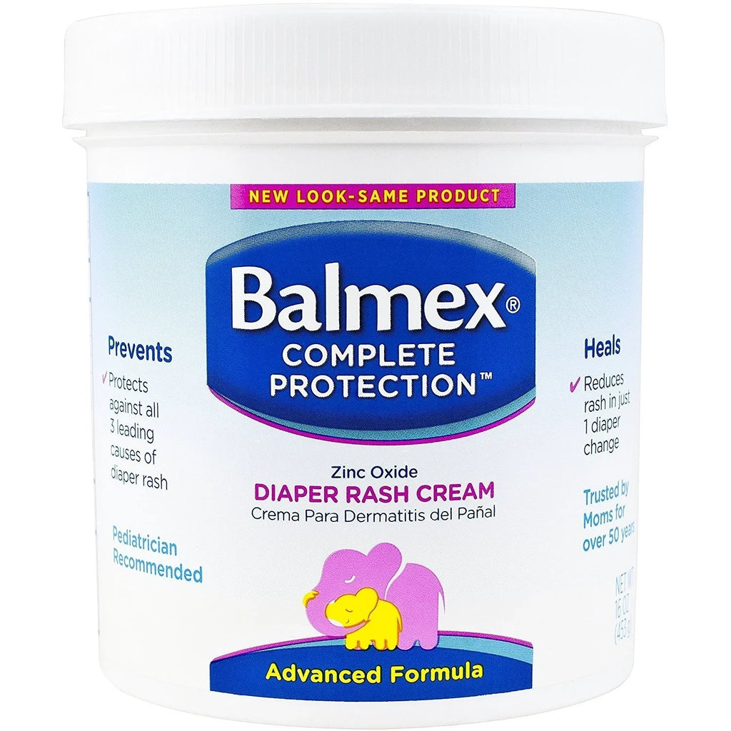 Top-quality Balmex Diaper Rash Cream With Zinc Oxide 16 oz